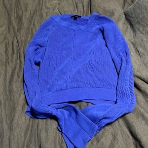 Topshop blue sweater